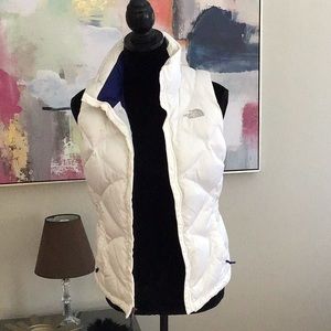 Xs northface winter puffer vest